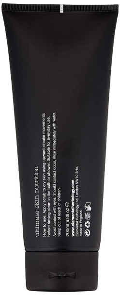 Elemental Herbology Coconut Shell Cream Body Scrub, 6.8 Oz.