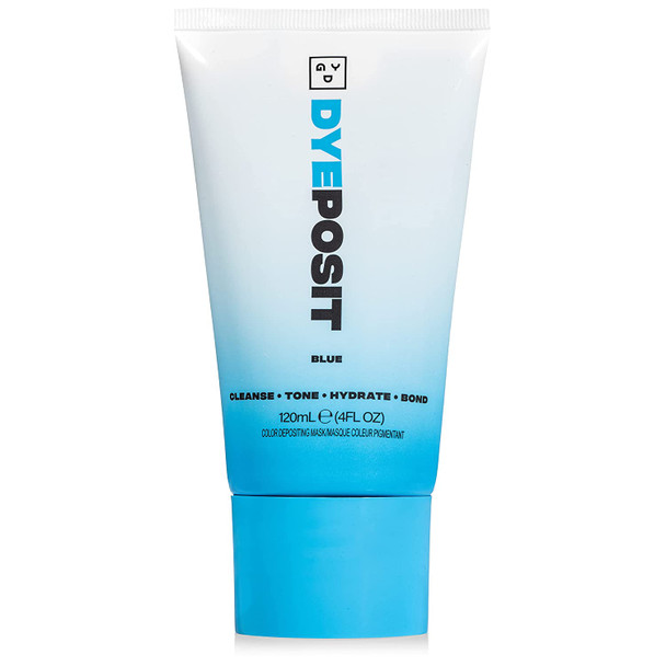 Good Dye Young DYEposit Color Depositing Conditioner (Blue) - Color Depositing Mask and Fresh Luxury Coloring Wash
