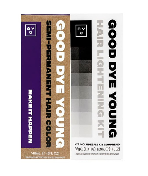 Good Dye Young Perm Dye (Make it Happen) and Lightening Kit - 4oz