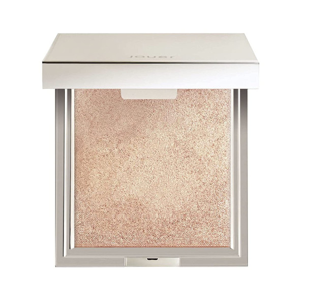 Jouer Powder Highlighter - Creamy Formula - Luxurious Finish - Buildable Pigment - Talc, Paraben, Gluten & Cruelty Free - Vegan Friendly, Skinny Dip, 2-035