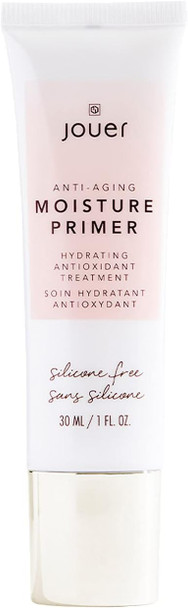 Jouer Anti-Aging Moisture Primer - Face Makeup Primer - Antioxidant Treatment - Matrixyl 3000 - Dermatologist Checked - Fragrance Free - Paraben, Gluten & Cruelty Free - Vegan Friendly