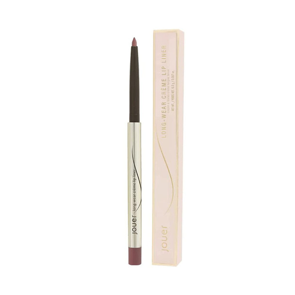 Jouer Long Wear Lip Liner - Metallic & Matte Shades - Water Resistant - Fast-Drying Formula - Healthy Ingredients - Paraben, Gluten & Cruelty Free, Bare Rose