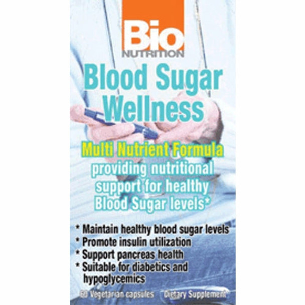 Blood Sugar Wellness 60 vcaps By Bio Nutrition Inc