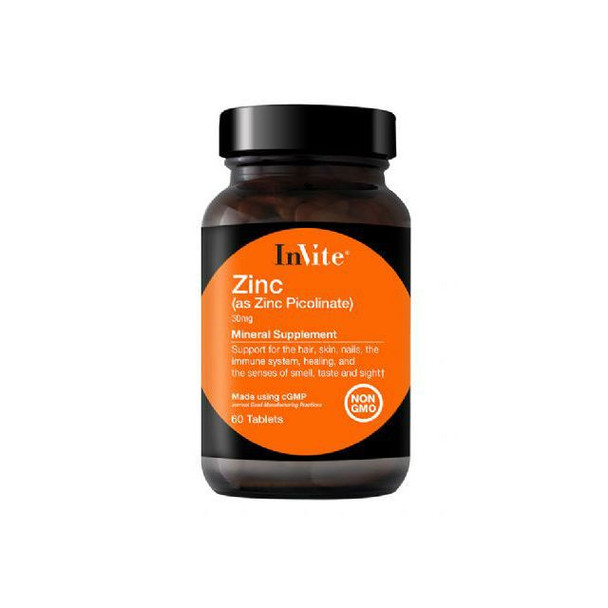 Zinc Picolinate 60 caps Invite Health