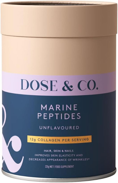 Dose & Co Marine Collagen Peptides Powder Unflavored 221g