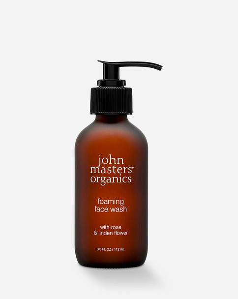 John Masters Organics Foaming Face Wash with Rose & Linden Flower