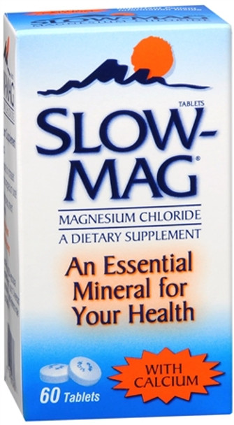 Slow-Mag Tablets With Calcium 60 Tablets (1 Pack)