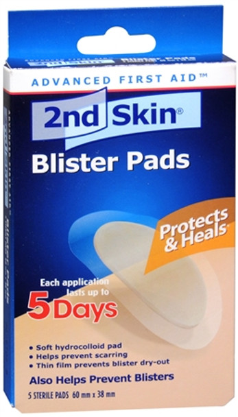 2nd Skin Blister Pads 5 Each (1 Pack)