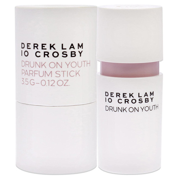 Derek Lam 10 Crosby - Drunk On Youth - 0.12 Oz Eau De Parfum - Solid Stick Perfume For Women - Fruity And Floral Scent - Apple And Honeysuckle Accords