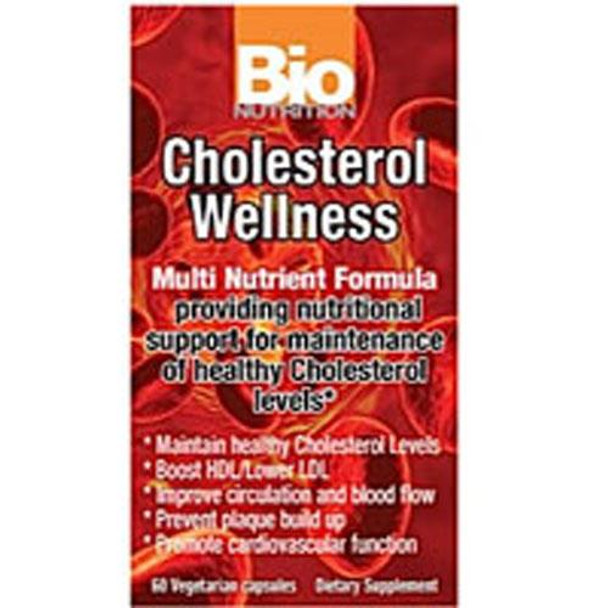 Cholesterol Wellness 60 Vcaps By Bio Nutrition Inc