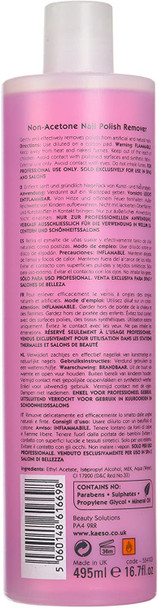 Kaeso Bare Non-Acetone Nail Polish Remover 495 ml