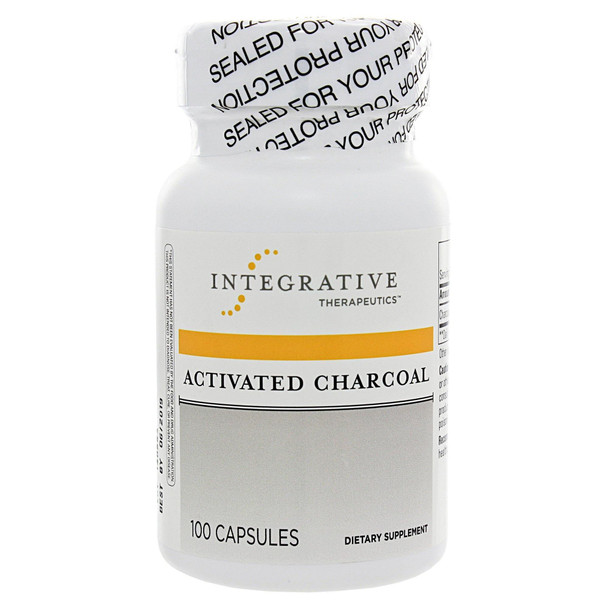 Activated Charcoal 100 Capsules - Integrative Therapeutics