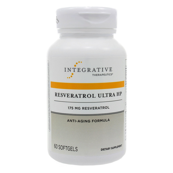 Resveratrol Ultra (High Potency) 60 Softgels - Integrative Therapeutics