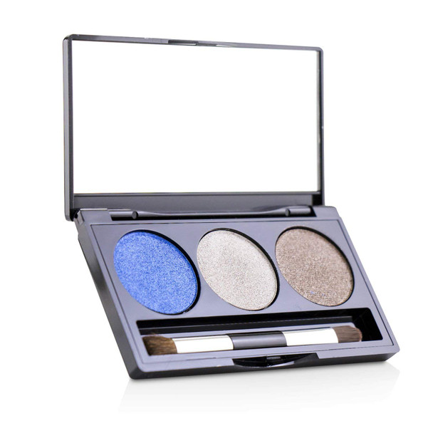 Laura Geller - Baked Cream Glaze Trio Eyshadow Palette With Brush - # Sandy Lagoon(3g/0.1oz)