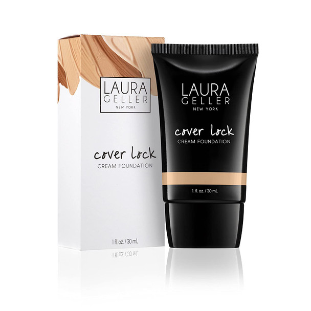 LAURA GELLER NEW YORK Cover Lock Cream Foundation, Sand