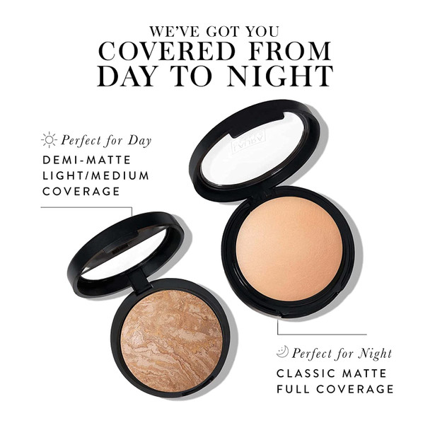 It Takes Two Foundation 2 PC Kit; Baked Balance-n-Brighten Color-Correcting Foundation and Double Take Baked Full Coverage Foundation Porcelain