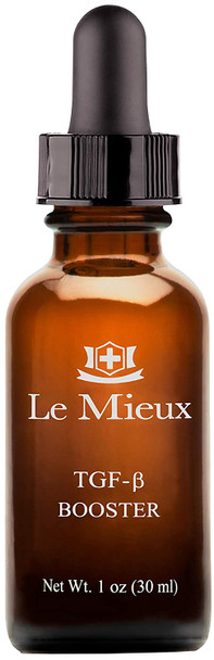 Le Mieux TGF-B Booster - Anti Aging Triple Growth Factor Facial Serum with Hyaluronic Acid & Peptides, Hydrating Face Serum with No Parabens (1 oz / 30 ml)