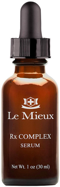 Le Mieux Rx Complex Serum - Antioxidant, Peptide & Hyaluronic Acid Anti-Aging Face Serum to Help Address the Appearance of Fine Lines & Wrinkles, Dark Spots, Uneven Texture (1 oz / 30 ml)