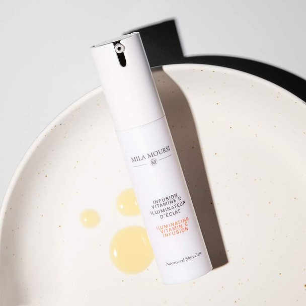 Mila Moursi | Illuminating Vitamin C Infusion | Infused with Two Stable Forms of Vitamin C To Help Brighten Skin and Reduce the Appearance of Age Spots | 0.68 Fl Oz
