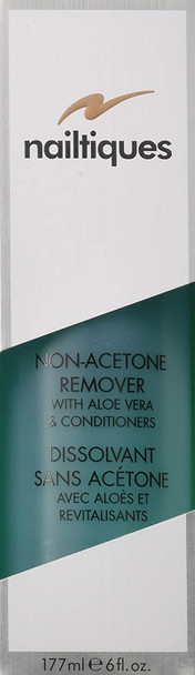 Nailtiques Non-Acetone Remover With Aloe Vera and Conditioner, 6 Ounce