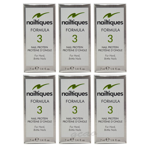 Nailtiques Formula 3, 0.25 oz (6 pack)