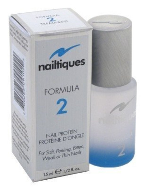 Nailtiques Formula 2 Nail Protein 0.5oz (3 Pack) by Nailtiques