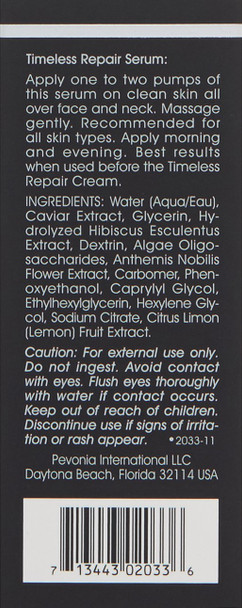 Pevonia Ligne Myoxy-Caviar Timeless Repair Serum, 1 Fl Oz