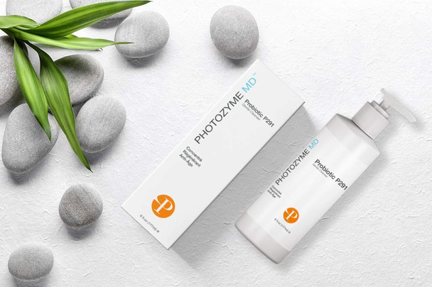 PHOTOZYME DNA Repair Enzymes Probiotic P291 Gentle Cleanser, natural, removes makeup, impurities for refreshed, radiant skin