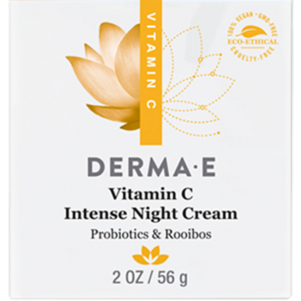 DermaE Natural Bodycare - Vitamin C Intense Night Cream 2 fl oz