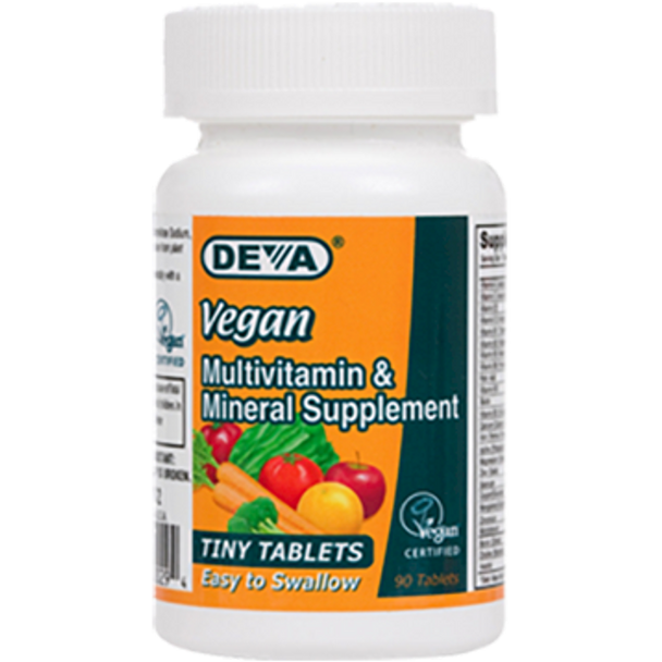 Deva Nutrition LLC - Vegan Tiny Tablets Multivitamin 90 Tablets