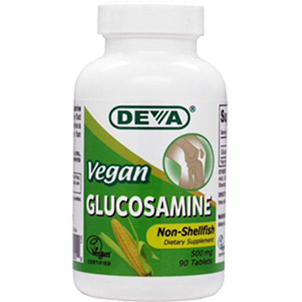 Deva Nutrition LLC - Vegan Glucosamine 500 mg 90 Tablets