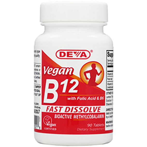 Deva Nutrition Llc - Vegan B12 90 Tablets
