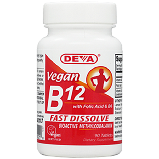 Deva Nutrition Llc - Vegan B12 90 Tablets