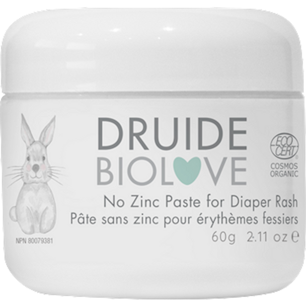 Druide - No Zinc Paste for Diaper Rash 2.11 oz