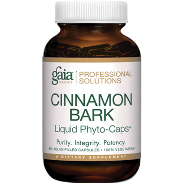 Gaia Herbs (Professional Solutions) - Cinnamon Bark 60 Liquid Veggie Capsules