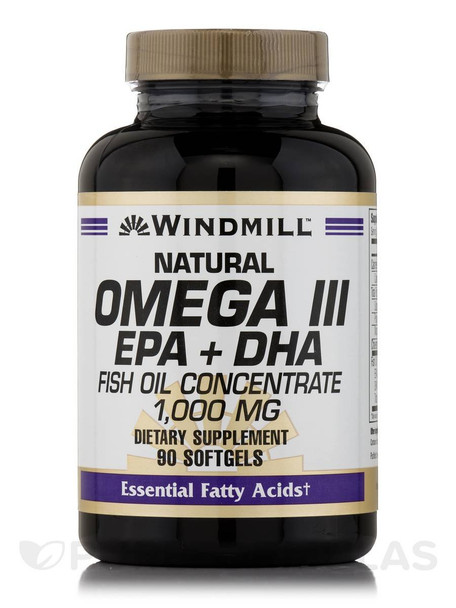 Windmill Omega 3 Epa & Dha 1,000 mg 90 Softgels