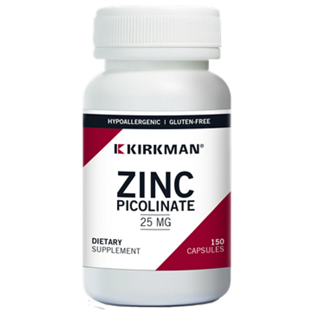 Kirkman Labs - Zinc Picolinate 25 mg 150 Capsules
