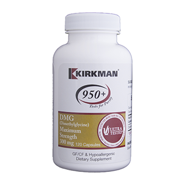 Kirkman Labs - DMG Max Strength 300 mg 120 Capsules