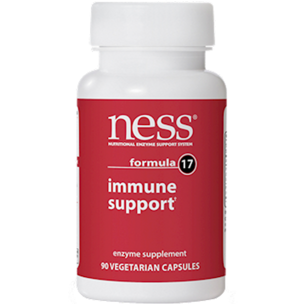 Ness Enzymes - Immune Support Formula 17 90 Veggie Capsules