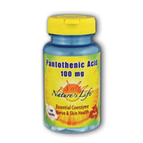 Nature's Life Pantothenic Acid, 100 mg | 100 ct