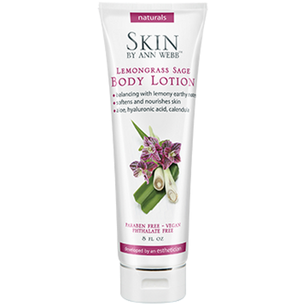 Skin by Ann Webb - Lemongrass Sage Body Lotion 8 fl oz