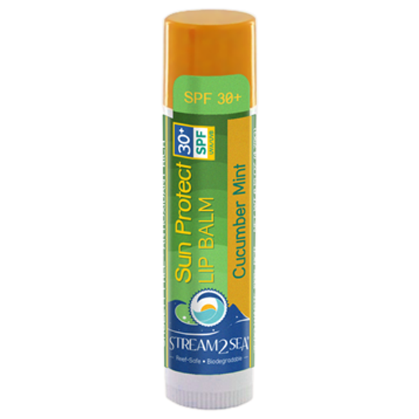 Stream2Sea - SPF 30+ Lip Balm - Cucumber Mint 0.15