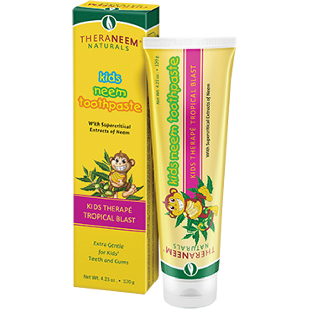 Theraneem - Kids Neem Toothpaste Tropical Bl 4.23 oz