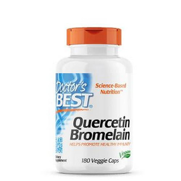 Quercetin Bromelain 180 Veggie Caps By Doctors Best