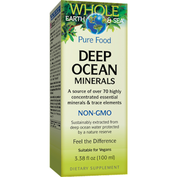 Whole Earth and Sea - Natural Factors - Deep Ocean Minerals 3.38 fl oz