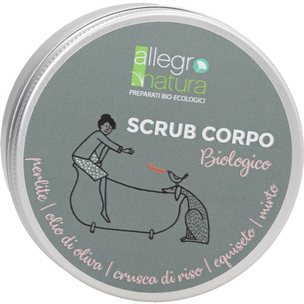 Allegro Natura Perlite Body Scrub Reactivates the circulation in a natural way