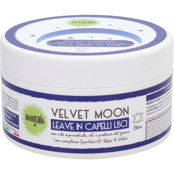 Anarkhia Velvet Moon Leave-In For Straight Hair Intensive Care For Dry, Lacklustre Ends