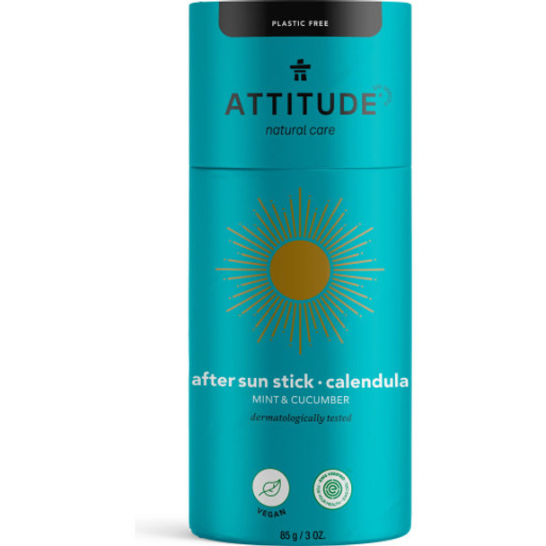 Attitude Calendula After Sun Stick Cools sun-damaged skin