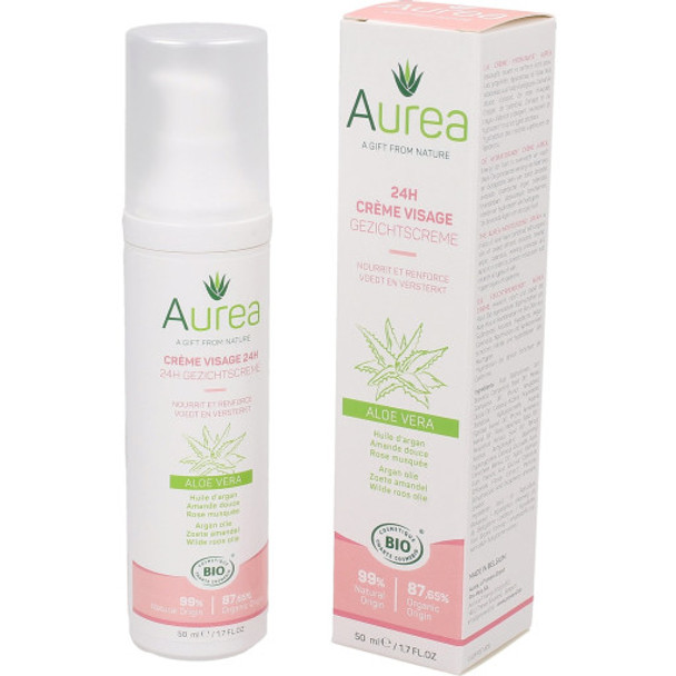 Aurea 24 Hour Face Cream Moisture boost for tired skin