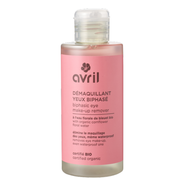 Avril Biphasic Eye Make-up Remover Gentle facial cleanser with organic cornflower water